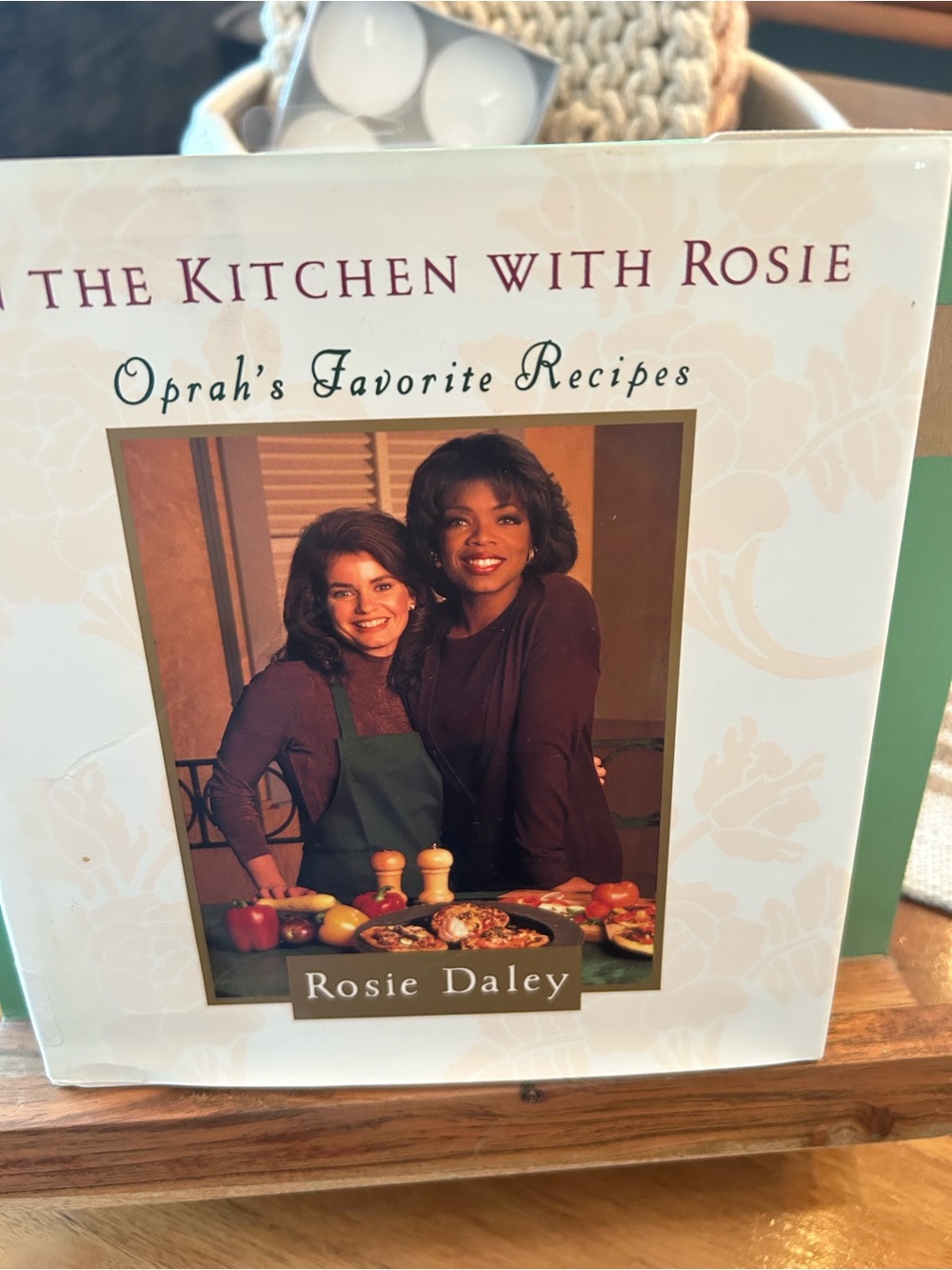 The Kitchen with Rosie Cook Book (stand not included) Two book marks included.